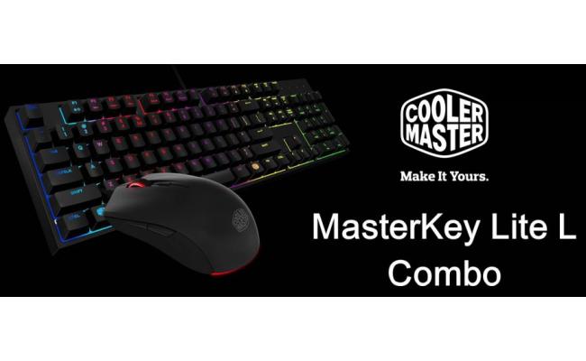 Cooler Master MasterKeys Lite Combo RGB ( Arabic / English )